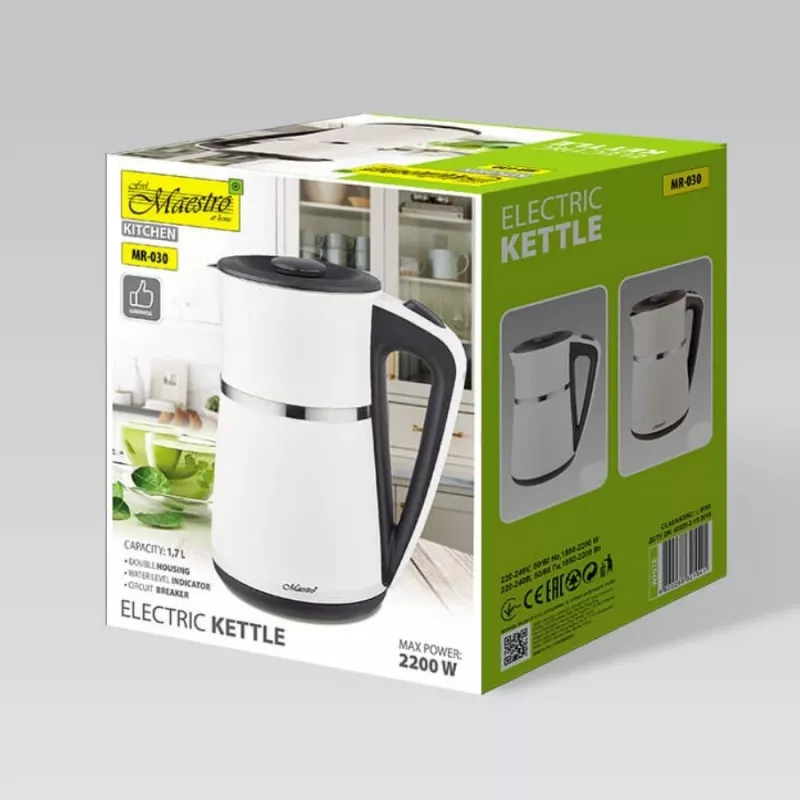 Electric kettle MAESTRO MR-030-WHITE
