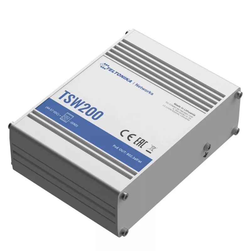 Teltonika TSW200 - switch - 8 porte -