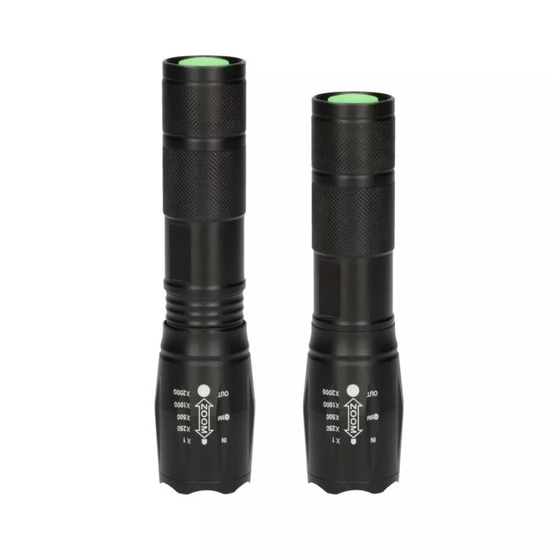 Extralink EFL-1008 Freya LED Flashlight, Battery Operated, 10W, 200lm