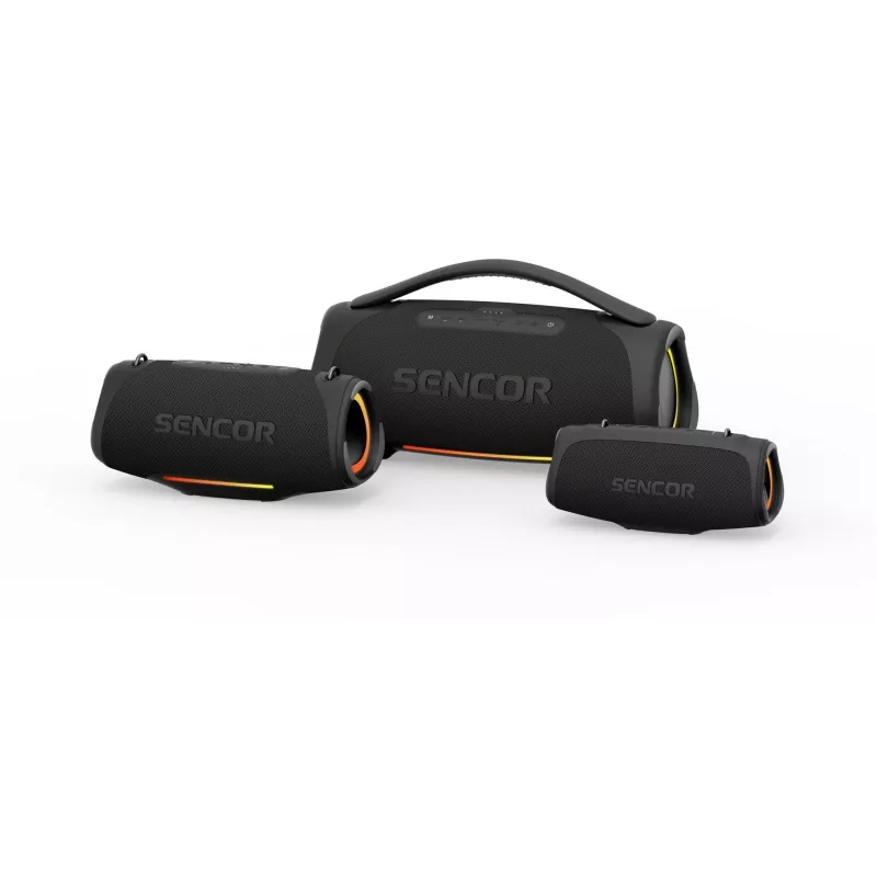 Portable speaker SENCOR RESONEXMAXI, 100 W, IPX7 waterproof, 10,000 mAh battery, Bluetooth 5.3, USB-C charging