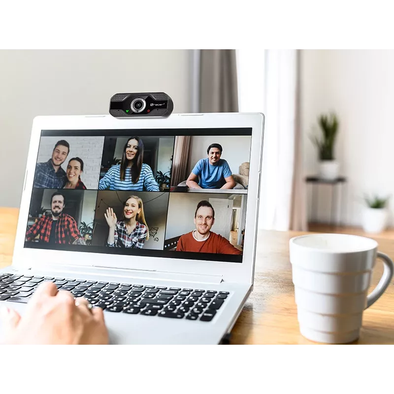 Webcam Tracer WEB007 2 MP 1920 x 1080 pixels USB 2.0 Black