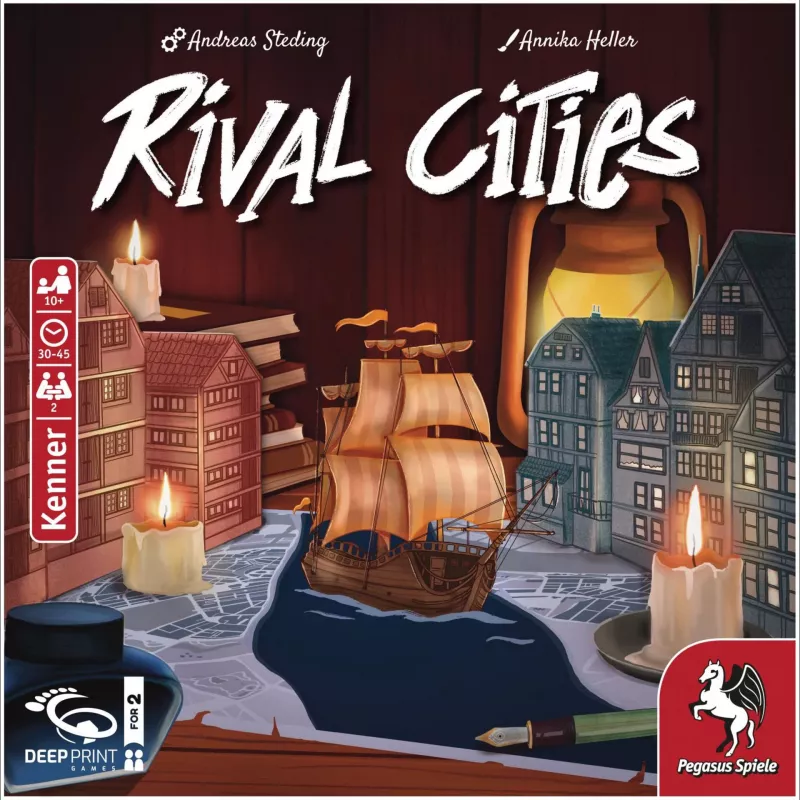 Deep Pint Games Rival Cities, Board Game