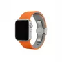 Watch armband GUAN Premium Plus for Apple Watch 38/40/41/42 mm — Orange/Grey