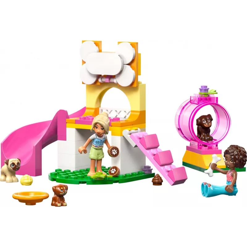 Construction toy LEGO Friends Puppy Playground set 42665, 66 pieces, 2 minifigures, age 4+