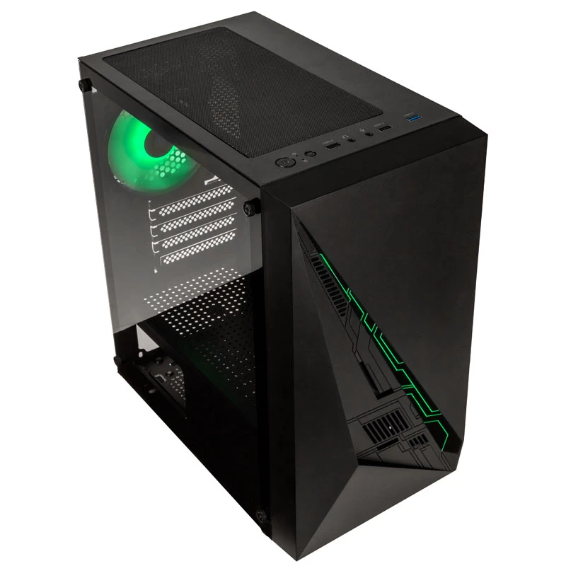 Computer Case Kolink Inspire K2 Plus ARGB Micro-ATX Black