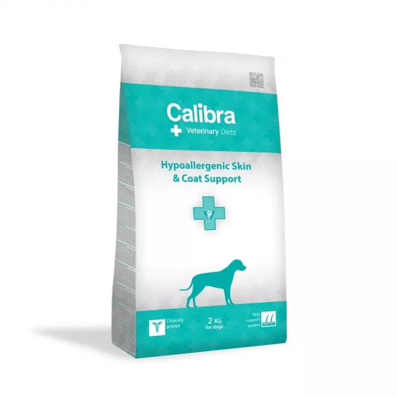 CALIBRA VD Dog Hypoallergenic Skin&Coat Support - dry dog food - 2kg