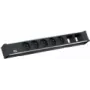 Bachmann Universal power extension 3 m 5 AC outlets Indoor Black Silver