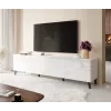 RTV cabinet ABETO 200x42x52 white/gloss white