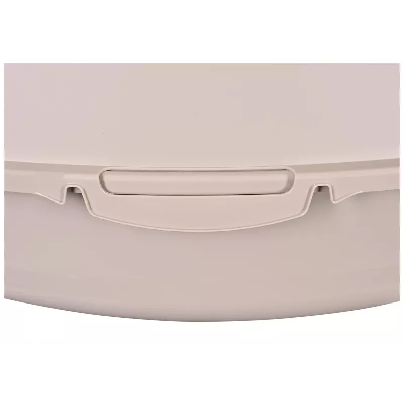 Litter box DIAMENTIQ BAYA, plastic, reversible doors, 55.5×40×38.7 cm, beige