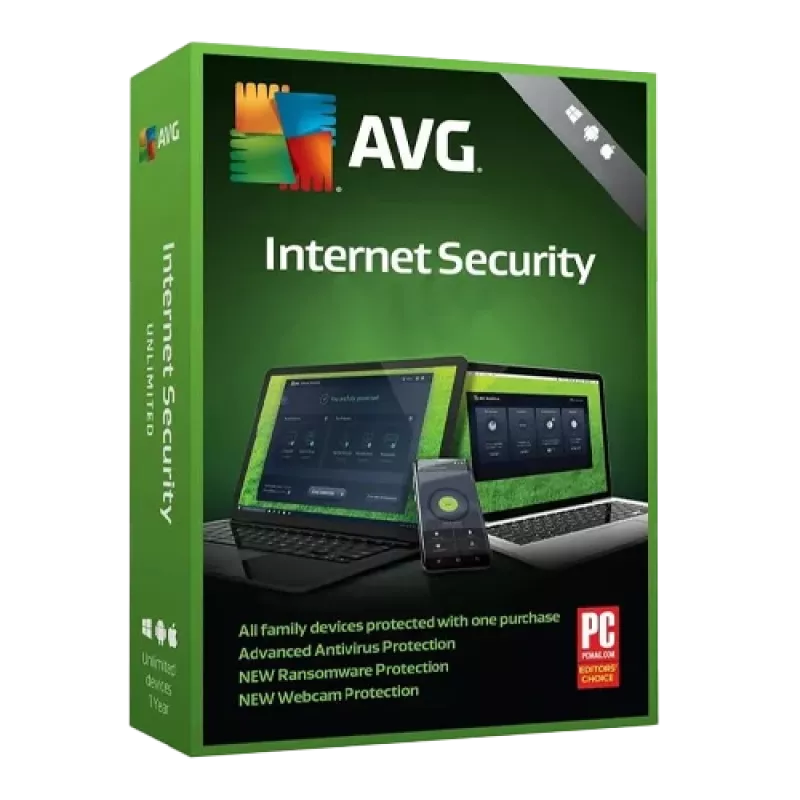 AVG Internet Security | 10 PC | 1 Year (Windows Only)