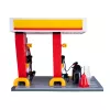 Gas station model Jamara CaDA Shell 402858 with detailed design