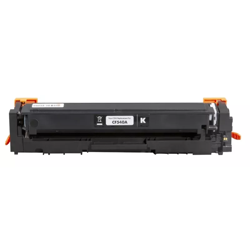 Compatible Static-Control HP Cartridge No.203A Black 1,4K (CF540A)/Canon CRG-054K New chip