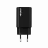 Wall charger CANYON OnCharge 30CL 30W PD 1-port EU plug Black