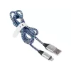 Lightning cable Tracer TRAKBK46269 1m Black Blue Silver