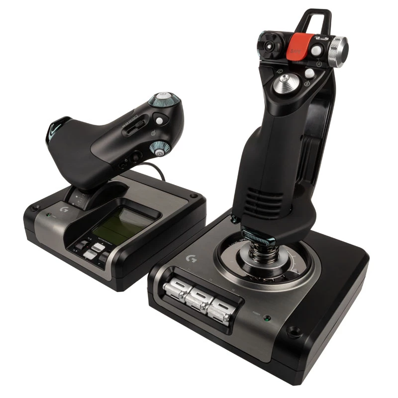 Flight Control System Logitech G G Saitek X52 Pro