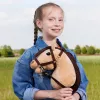 Horse on a stick HOPPIHORSE Hobby Horse A4 beige