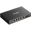Network switch TP‑LINK SG2206MP L2 Gigabit Ethernet PoE 5‑port (5x Gigabit, 1x SFP, PoE+ 4 ports, 63W budget)