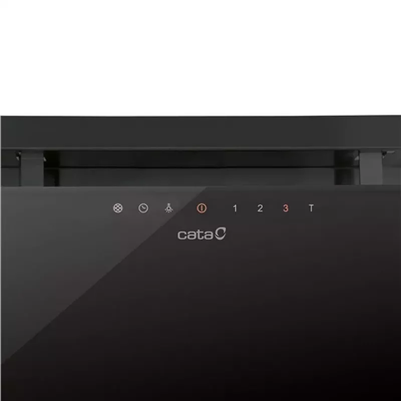 Built-under extractor hood CATA GC DUAL BK — 492 mm width, 1200 m³/h, metal filter, 50 dB