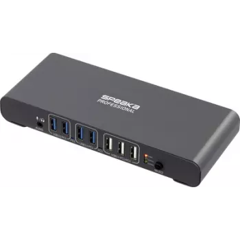 SpeaKa Professional SP-KVM-2P4K KVM switch Grey (matte) (SP-13773904)