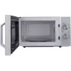 Sharp R204WA microwave Silver, White Solo microwave Countertop 20 L 800 W