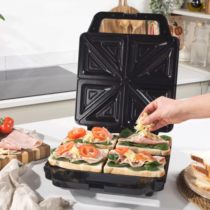 Salter EK6538VDE 4-Slice Sandwich Maker