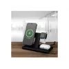 Fixed | MagPowerstation 3-in-1 wireless charging stand with MagSafe mount support | FIXMPOS-BK | Black