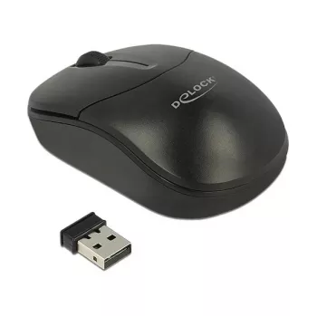 Mouse DeLOCK 12494 RF Wireless Optical 1000 DPI