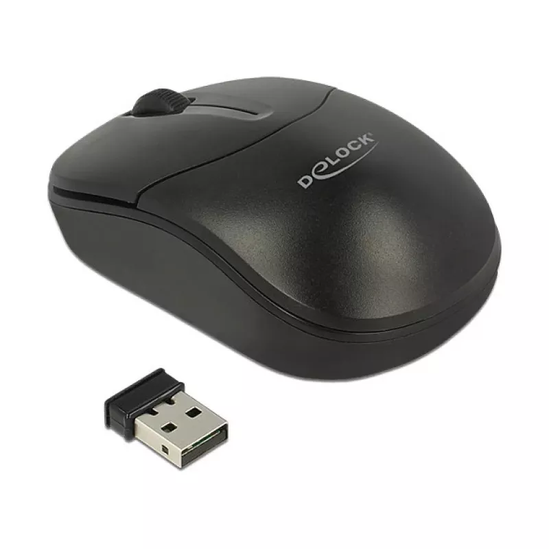 Mouse DeLOCK 12494 RF Wireless Optical 1000 DPI