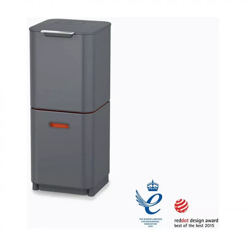 Joseph Joseph Waste Bin Totem 40 L graphite
