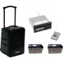 Portable Wireless PA System Omnitronic MOM-10BT4 with CD player, USB, SD and 2 rechargeable batteries