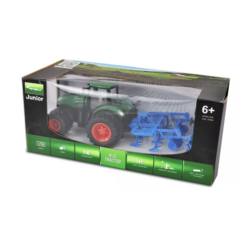 Tractor Amewi 22640 Electric engine 1:24 for ages 6 and up