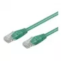 Wentronic Goobay CAT 6 Patch Cable, U/UTP, Green, 2 m - CCA Copper Mix (68400)