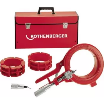 Pipe cutter Rothenberger ROCUT 110 set for plastic pipes 110 / 125 / 160 mm