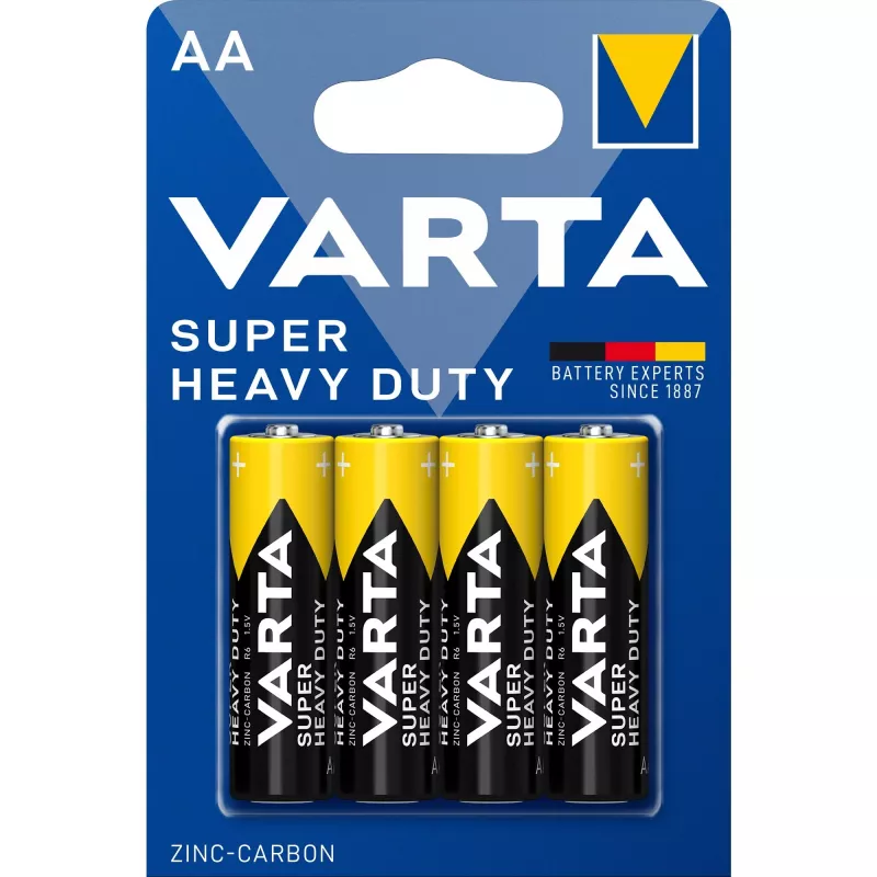 Single-use battery Varta SUPERLIFE AA Zinc-carbon 16.7 g 50.5 mm
