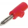 Banana Plug ShiverPeaks 56200-R, red — audio connector for speakers and amplifiers
