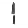 Kohersen Elegance Ebony Wood Santoku knife Damascus steel 12.7 cm