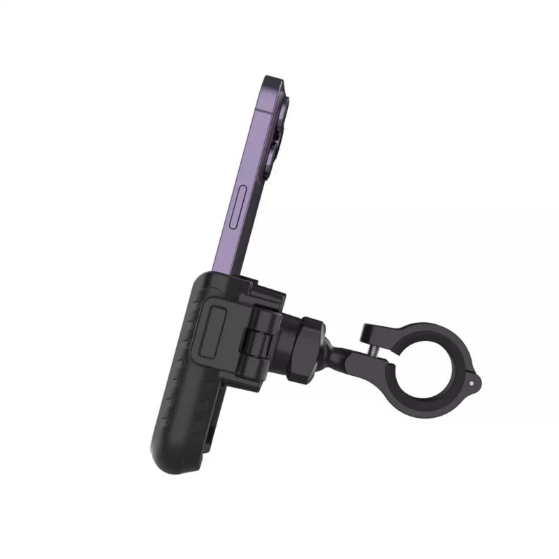 Bike phone holder FIXED Fixed Bikee Plus — universal handlebar mount, hardened plastic with silicone pads