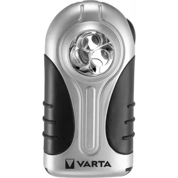 Hand flashlight Varta 16647 Black Silver