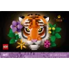 Construction toy LEGO Art Fauna Collection Tiger set 31217 - buildable tiger model