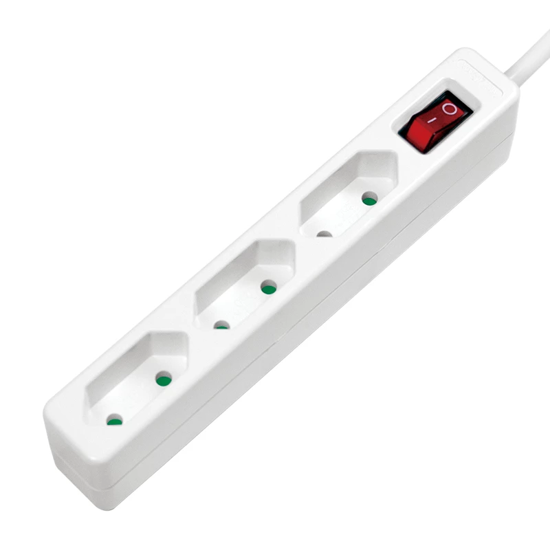 Power Extension LogiLink LPS230 1.5m 3 AC Outlets Indoor White