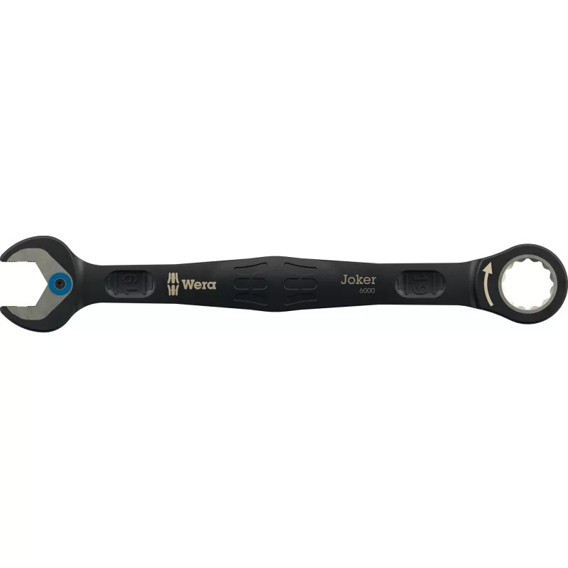 Wera 6000 Joker Black Edition Ratcheting Combination Wrench Set, 11 pcs