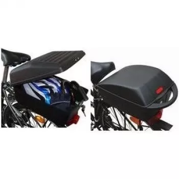 Bicycle luggage box FISCHER 86500 — lockable 15 L, black