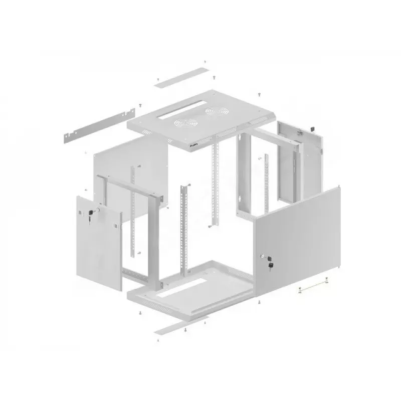 LANBERG WALL MOUNT RACK CABINET 19 9U 600X450