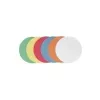 Moderation Card Franken UMZ 14 04 — Circle Ø140 mm, Yellow, 100% Recycled Paper, pack