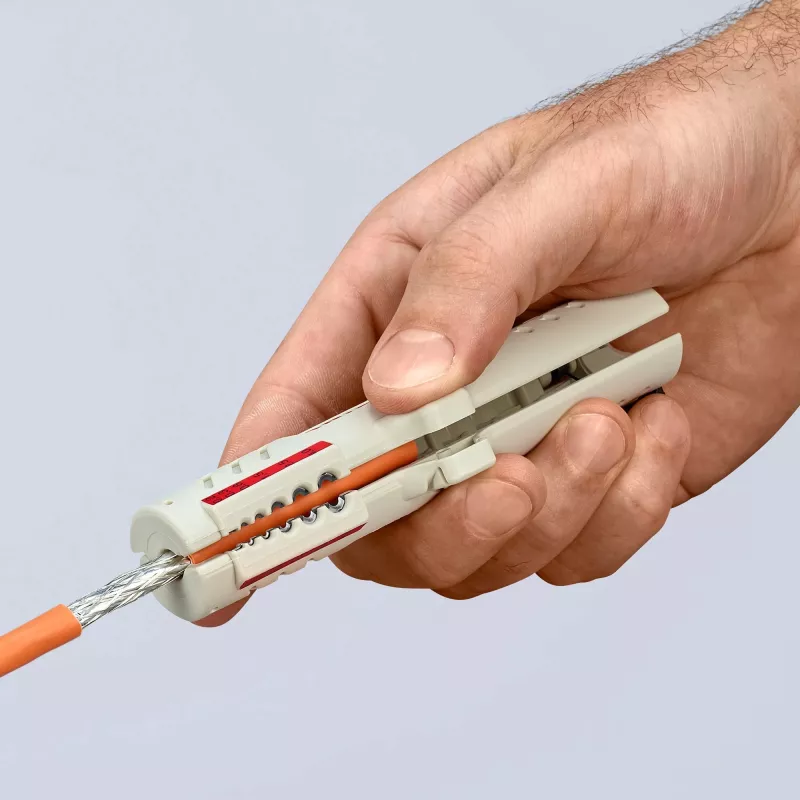 Knipex 16 65 125 SB cable stripper Grey