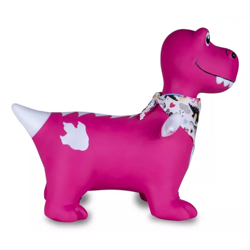Bouncing animal Jamara HoppyDoo Dino with wings pink with pump 466008
