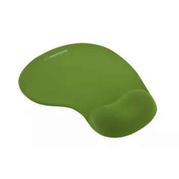 Mouse pad ESPERANZA EA137G gel with wrist rest, monochromatic green, non-slip base