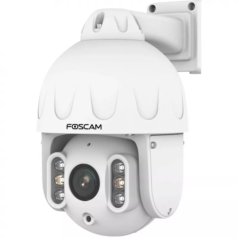 Foscam SD8EP PoE Surveillance Camera White 8MP (3840x2160), Power over Ethernet, pan and tilt function, 4x optical zoom