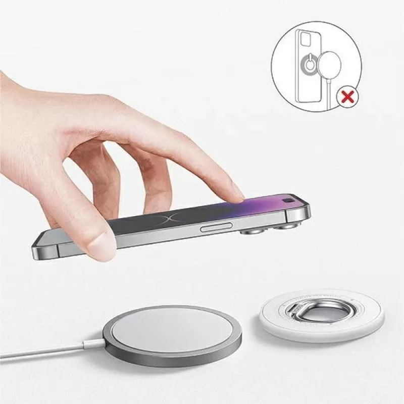 SODI double-sided magnetic ring stand BM-350 White compatible with MagSafe