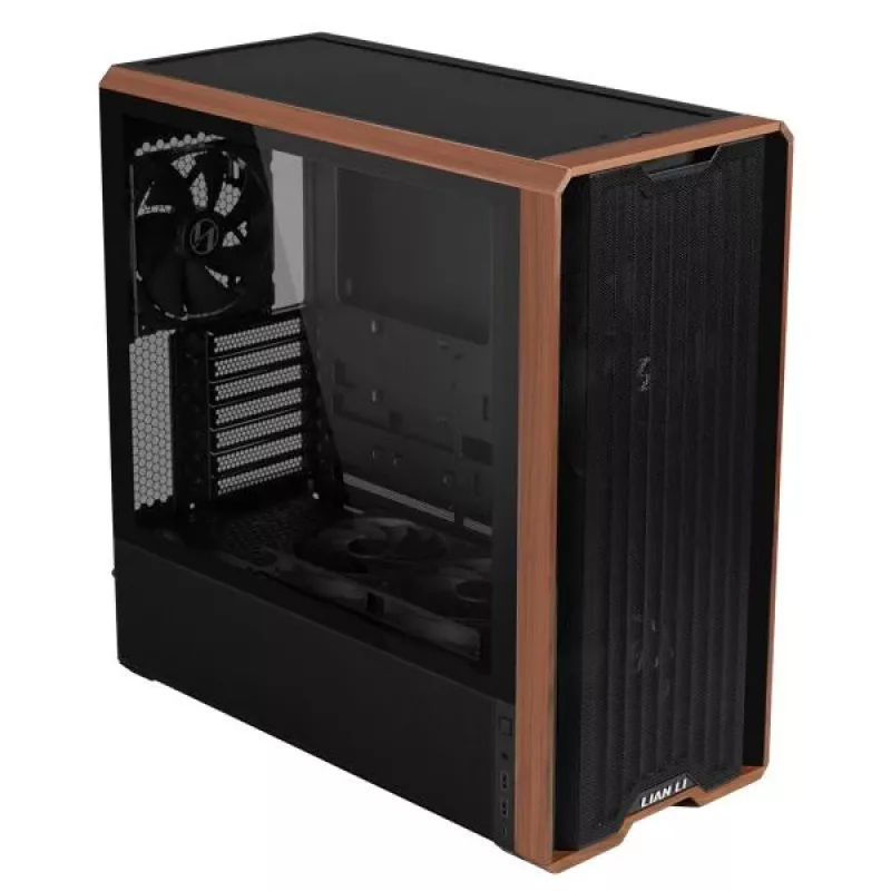 PC case Lian Li Lancool LAN217X Midi Tower Black, Wood